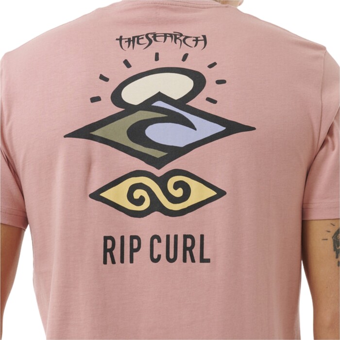 Rip Curl Mnner 2024 Suche Icon Tee 0CBMTE - Mushroom